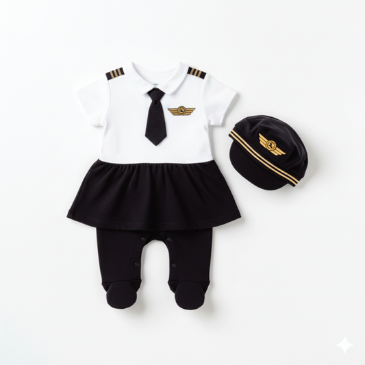 Pilot Dress Set for Girls – Air Ranger Collection