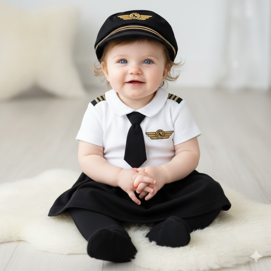 Pilot Dress Set for Girls – Air Ranger Collection