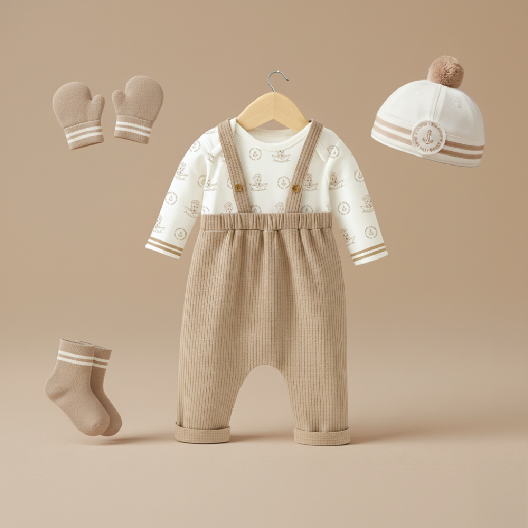 The Young Mariner Set – Premium Newborn Outfit Set