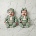 Load image into Gallery viewer, Green Hamper - Retro Bunny
