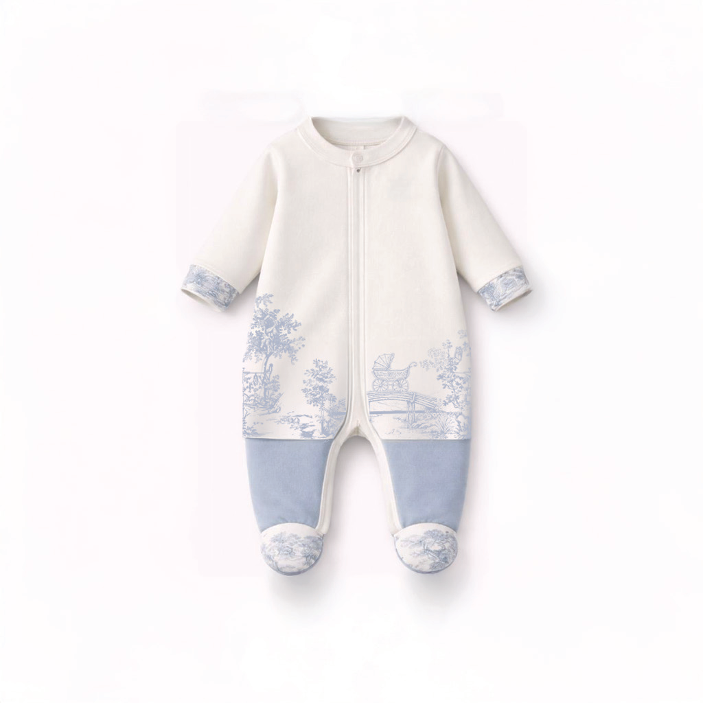 Toile de Jouy Baby Night Suit