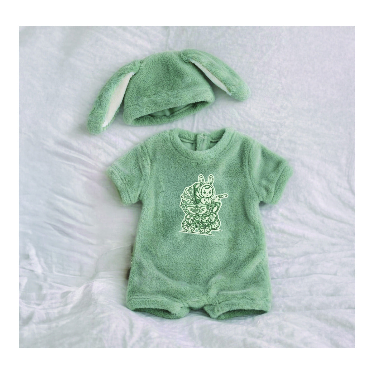Retro Bunny Faux-Mink Bunny Set